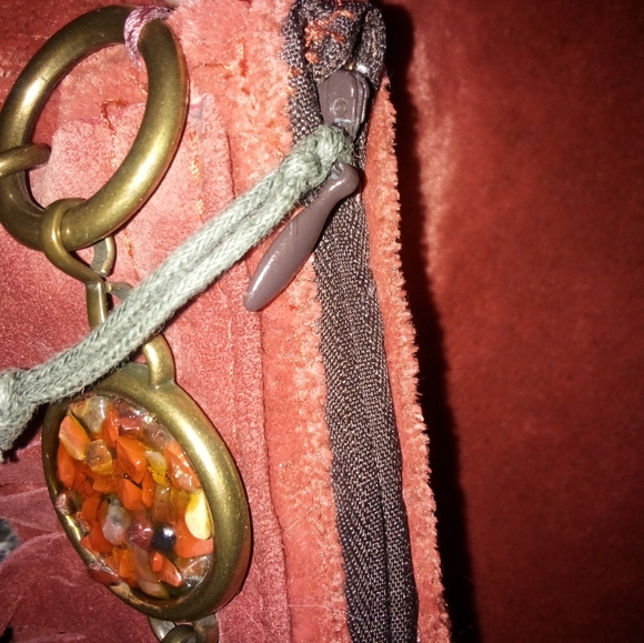 Cute Cloth Fringed Crossbody Purse Christmas - Picture 3 of 8